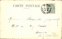 Old CPA Guyenne Castle De Blanquefort