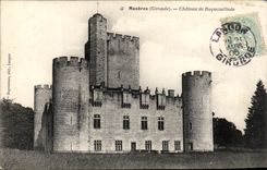 CPA Mazeres Castle of Rouqeraillade