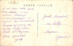 CPA Bommes Sauternes Castle of Vigneu