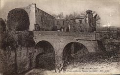 CPA St Emilion Pont Levis du Palais Cardinal