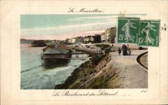 CPA Mourillon the Boulevard of the Littoral