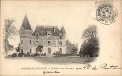 CPA Bommes Sauternes Castle of Vigneau