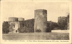 CPA Villandraut the Old Castle Overall picture