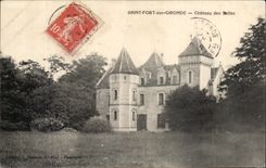 CPA Saint Fort on the Gironde Castle of Sulles