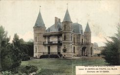 CPA St Genoa De Fours Close blaye Castle of St Genoa