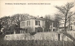 CPA Castle Large Peyrot Sainte Cross of the Mount