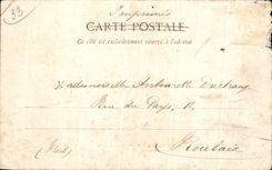 CPA St Christophe Des Bardes pres St Emillon Chateau Le Cauze