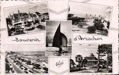 CPA Arcachon Souvenir 
