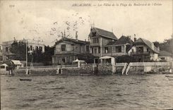 CPA Arcachon Les Villas de la Plage du Boulevard de l'Ocean