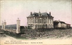 CPA St Julien Beychevelle Castle Of Glana