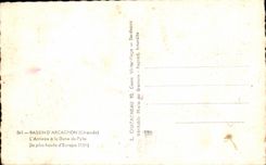 CPA Bassin d'Arcachon L'Arrivee A La Dune Du Pyla