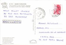 CPM Bassin d'Arcachon L'Lle Aux Oiseaux Au Centre Du Bassin d'Arcachon