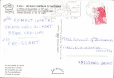 MODERN CARD Castle De Roquetaillade