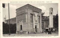 CPA Exposition Internationale Dez Arts Decoratifs Paris Pavillon National d'Italie