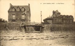 CPA Saint Aubin On Sea the Pasteur Bridge