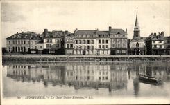 CPA Honfleur Le Quai Saint Etienne