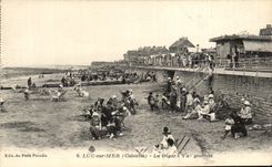 CPA Luc sur Mer la Digue Vue Generale