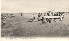 CPA Riva Bella Sur la Plage a Maree Haute