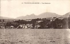 CPA Thonon Les Bains View
