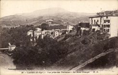 CPA Cambo Seen from Ds Terrasses the Urauya Mount