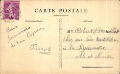 CPA Anjou et Touraine Ruines du Chateau de Cinq Mars