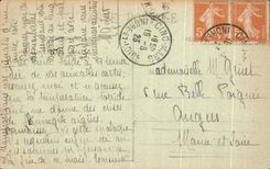 CPA Cinq Mars la Pile Les deux Tours seul vestige du Chateau rases par ordre de Richelieu