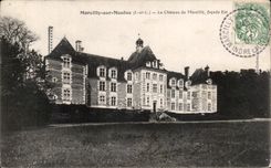 CPA Marcilly sur Maulne Le Chateau de Marcilly facade Est