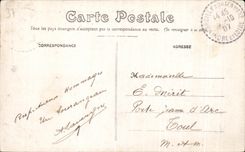 CPA Marcilly sur Maulne Le Chateau de Marcilly facade Est