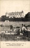 CPA Vouvray Castle of Montcontour
