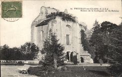 CPA Preuilly sur Claise Ruines de la Collegiale de St Meleine
