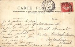 CPA En Touraine preuilly sur Claise le chateau