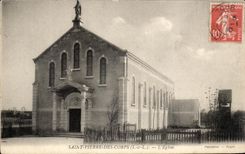 CPA Saint Pierre Des Corps l'Eglise
