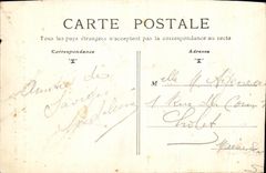 CPA Savigne Chateau de Beauliau Le parc