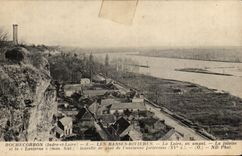 CPA Rochecorbon Low Rivers the Loire upstream the cliff