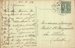 CPA Les Meris Par Mazieres