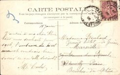 CPA Chateau De Baudry Facade Est