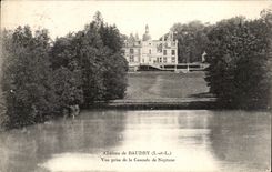 CPA Chateau De Baudry Vue Prise De La Cascade De Neptune