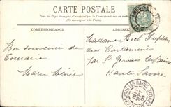 CPA Environs D'Amboise Malvau