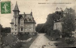 CPA Souvigne Chateau De Rochedain Facade Est