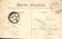 CPA Souvigne Chateau De Rochedain Facade Est