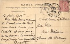 CPA Chateau De Fontenailles Par Louestault