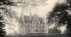 CPA Sainte Catherine De Fierbois Le Chateau De Comacre