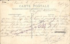 CPA Monts Chateau De Lande