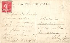 CPA Rille La chateau de Malcombes