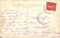 CPA Preuilly sur Claise Le chateau (carte toilee)