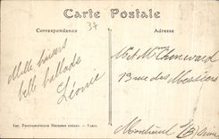 Old CPA Saint Avertin Castle of Cange Chatellenie