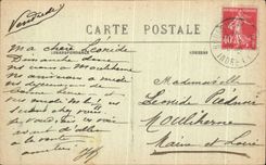 CPA Bourgueil Entree De L'Abbaye