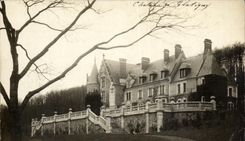 CARTE PHOTO Chateau de Glatigny 