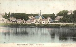 CPA Saint Cyr On the Loire View