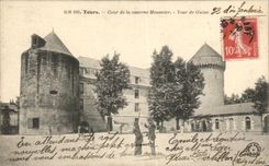 CPA Tours Court Of the Barracks Meusnier Turn Of Militaria Own way